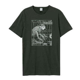 Pixies Dolittle Album Cover Charcoal Tee