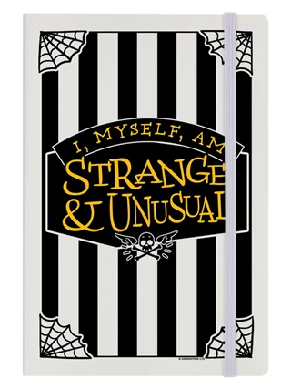 I, Myself, Am Strange & Unusual A5 Hardcover Notebook