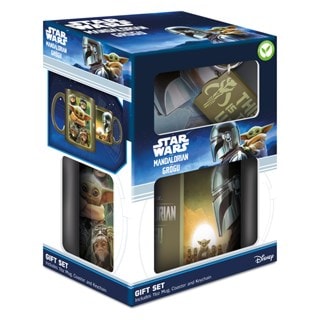 Bounty Hunters The Mandalorian & Grogu Mug, Coaster & Keychain Set
