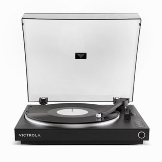 Victrola Automatic Black Bluetooth Turntable