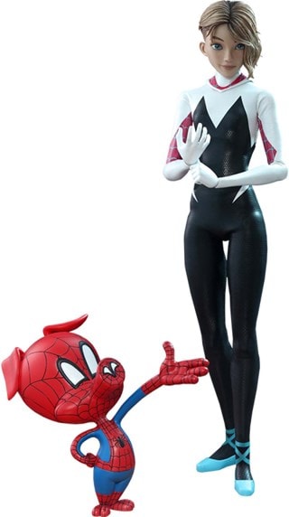 1:6 Spider-Gwen - Spider-Man: Into The Spider-Verse Hot Toys Figure
