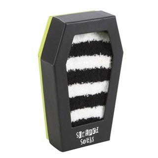 Striped Socks In Coffin Socks Gift Box