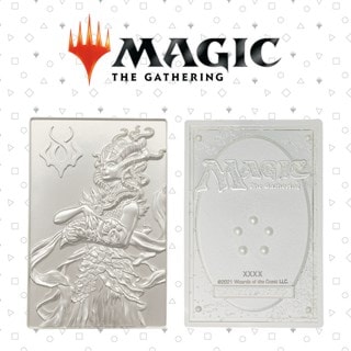 Vraska Limited Edition Magic The Gathering .999 Silver Plated Collectible