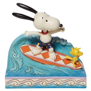 Snoopy Surfing Peanuts By Jim Shore Figurine