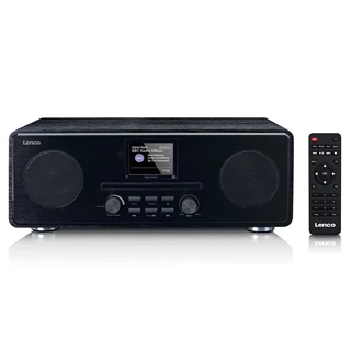 Lenco DAR-061BK Black Bluetooth HiFi System