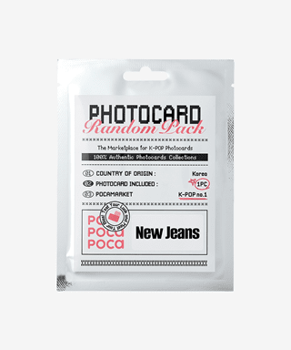 New Jeans Pocamarket Random Photocard Pack