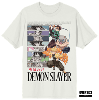Demon Slayer Infinity Castle White Tee