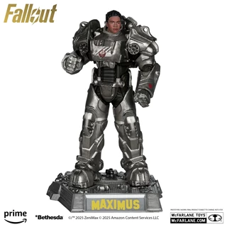 Maximus Fallout Movie Maniacs McFarlane Figurine
