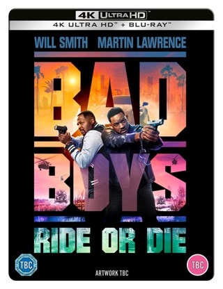Bad Boys: Ride Or Die Limited Edition 4K Ultra HD Steelbook