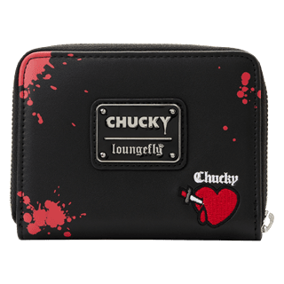 Bride Of Chucky Happy Couple Zip Around Loungefly Wallet