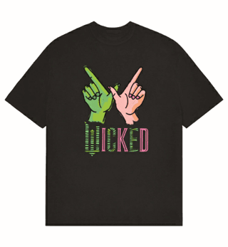 Hands Wicked Black Tee