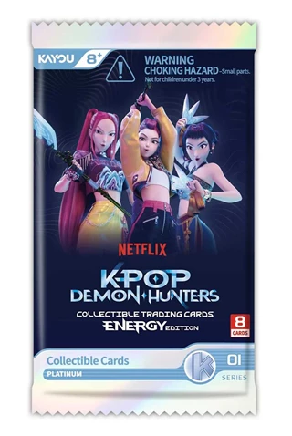 K-Pop Demon Hunters Energy Edition Collectable Trading Cards