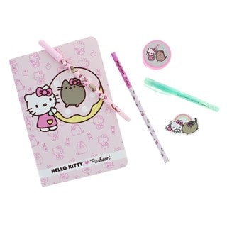 Hello Kitty X Pusheen Stationery Set