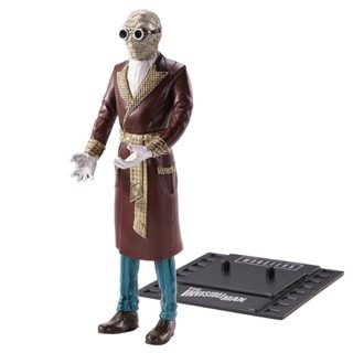 Invisible Man Universal Monsters Noble Collection Bendyfig Figurine