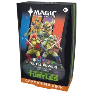 Teenage Mutant Ninja Turtles Turtle Power Commander Deck Magic The Gathering Trading Cards