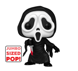 Ghost Face 1608 Scream Funko Pop Vinyl Jumbo