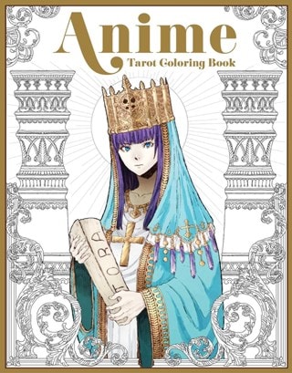 Anime Tarot Colouring Book
