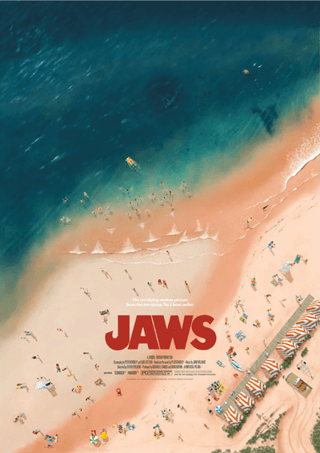 Jaws Art Print By Andrew Swainson