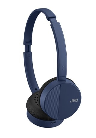 JVC HA-S24W Navy Blue Bluetooth Headphones