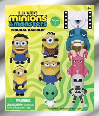 Minions Movie Series 2 Bag Clips
