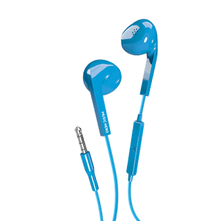 Music Hero Prism Blue Earphones