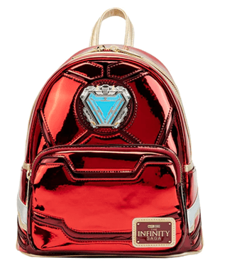 Iron Man 15th Anniversary Marvel  Cosplay Mini Loungefly Backpack