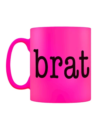 Brat Neon Pink Mug