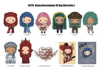 Descendants Movie Series 1 Bag Clips