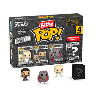 Khaleesi Game Of Thrones Funko Pop Bitty 4 Pack