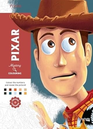 Pixar Disney Mystery Colouring Book By Jeremy Mariez