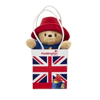 Classic Paddington Bear in Union Jack Bag Plush