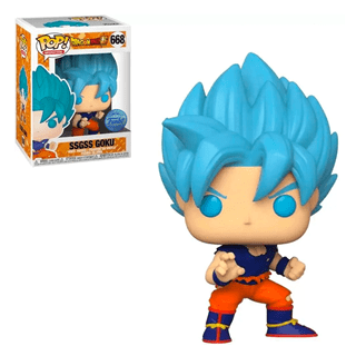 Super Saiyan God Super Saiyan Goku 668 Dragon Ball Super Funko Pop Vinyl