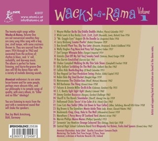 Wacky-a-rama: 28 Wacky Hits from the Vault of Atomicat! - Volume 1