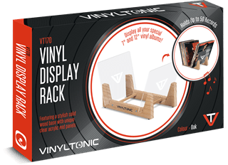 Vinyl Tonic Oak Vinyl Rack