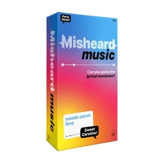 Misheard Music Card Game
