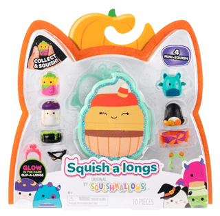 Squishmallows Squishalongs Halloween Clip-A-Longs Clip-On Plush