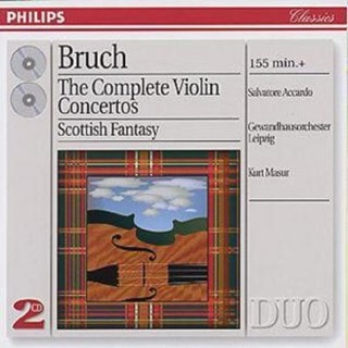 Bruch: The Complete Violin Concertos (Accardo, Masur)