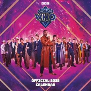 Doctor Who 2025 Square Calendar