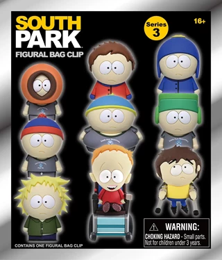 South Park Series 3 Bag Clips