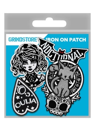 Nocturnal Iron On Patch Pack