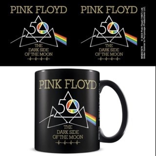 Pink Floyd The Dark Side Of The Moon 50th Anniversary Black Mug