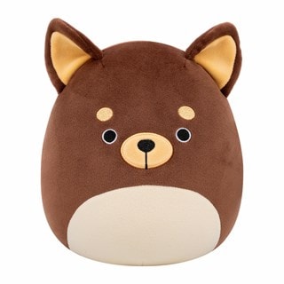 7.5'' Barkevina Dark Brown Chihuahua With Light Brown Ears And Eyebrows  Squishmallows Plush