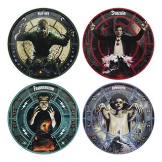 Set Of 4 Universal Monsters Coasters