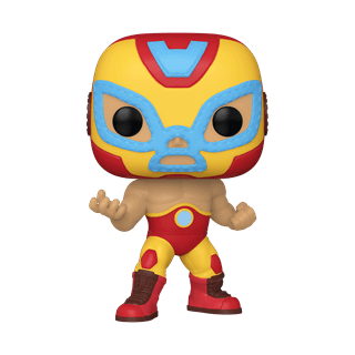 El Heroe Invicto: Iron Man (709): Lucha Libre: Marvel Pop Vinyl