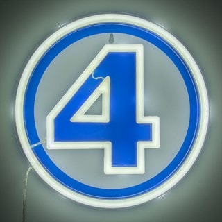 Fantastic Four Wall Mountable LED Neon Light