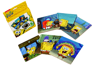 Meme Spongebob Squarepants Coaster Set