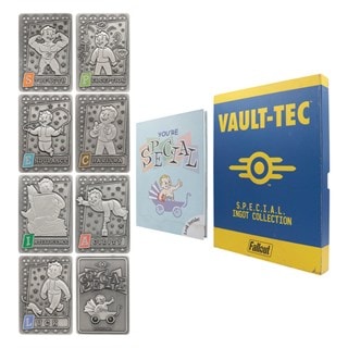 Fallout S.P.E.C.I.A.L. Perk Card Ingot Set & Collector's Album