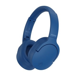 Roam Crux Serene Blue Bluetooth Over Ear Headphones