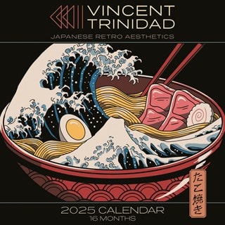 Vincent Trinidad hmv Exclusive 2025 Square Calendar