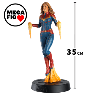 Captain Marvel: Marvel Mega Figurine (online only) Hero Collector